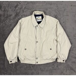 Men's Towne London Fog Jacket Large Bomber Jacket